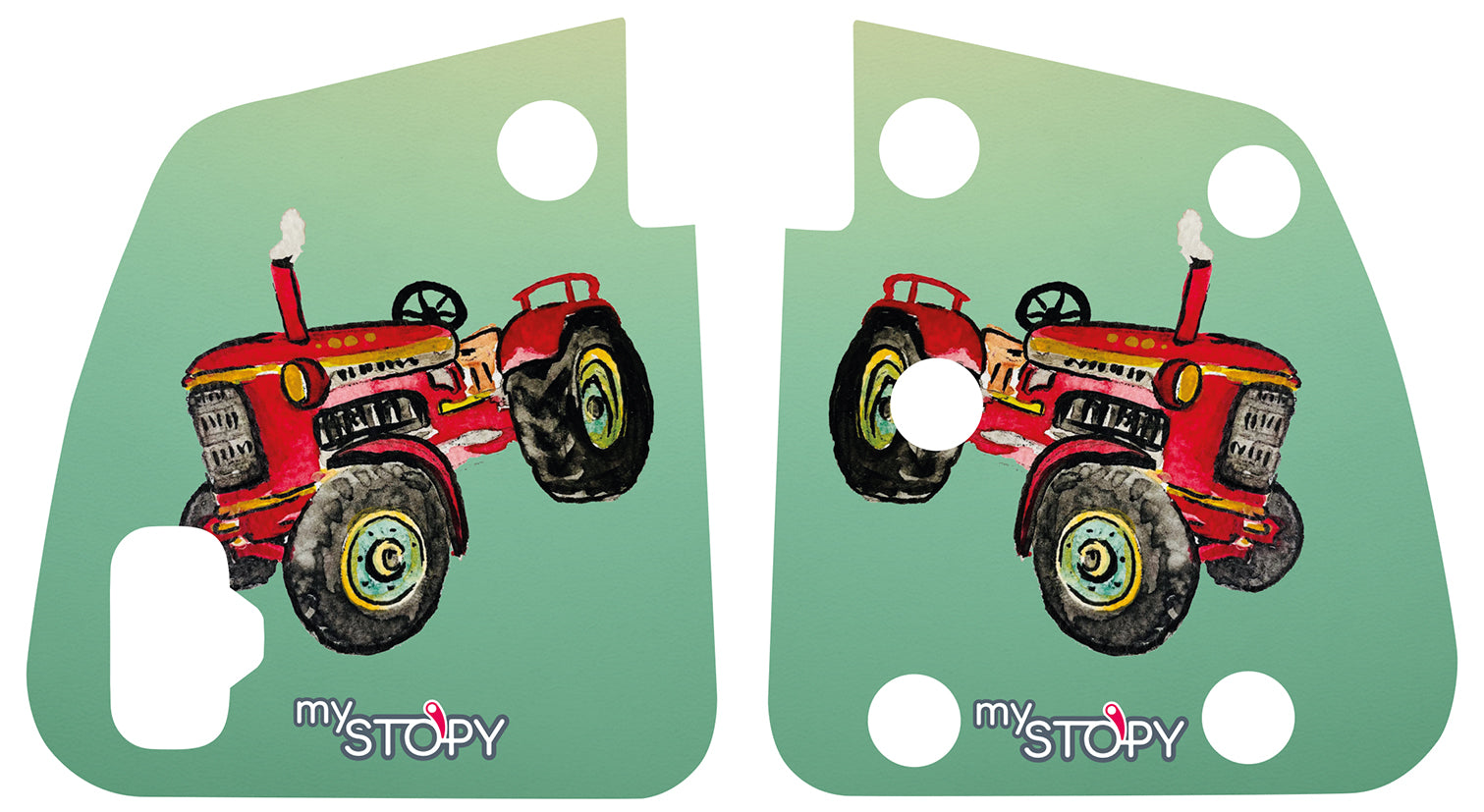 Motivaufkleber Traktor – mySTOPY - Dein ferngesteuerter