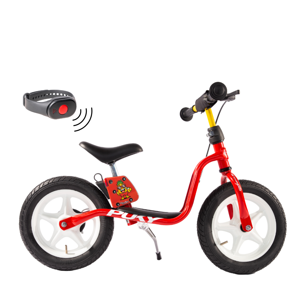 mySTOPY Laufrad LR 1L BR rot inkl. Bremsassistent