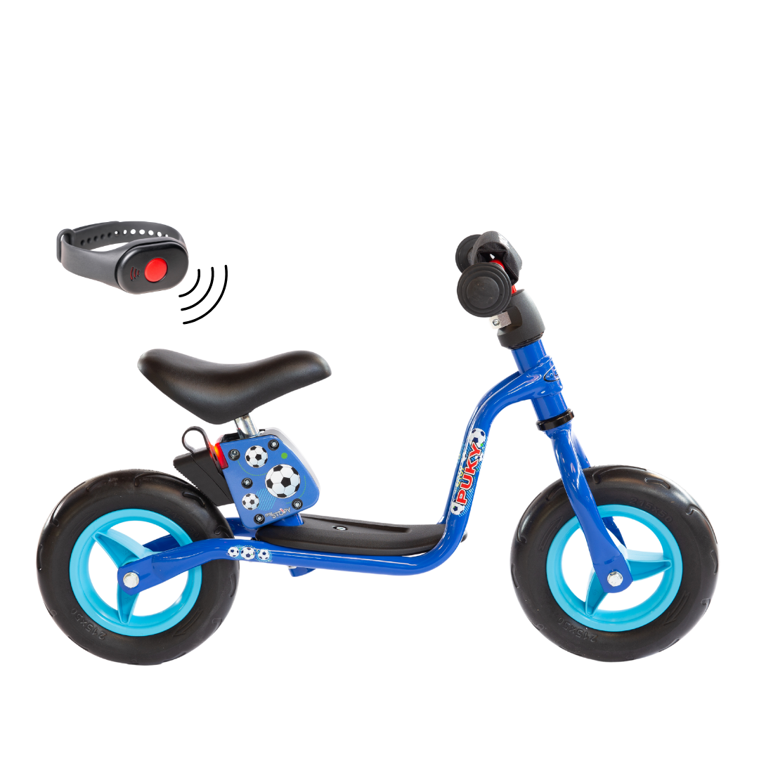 mySTOPY Laufrad LR M blau inkl. Bremsassistent